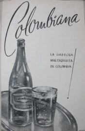 Colombiana - gaseosa - pauta publicitaria 1945